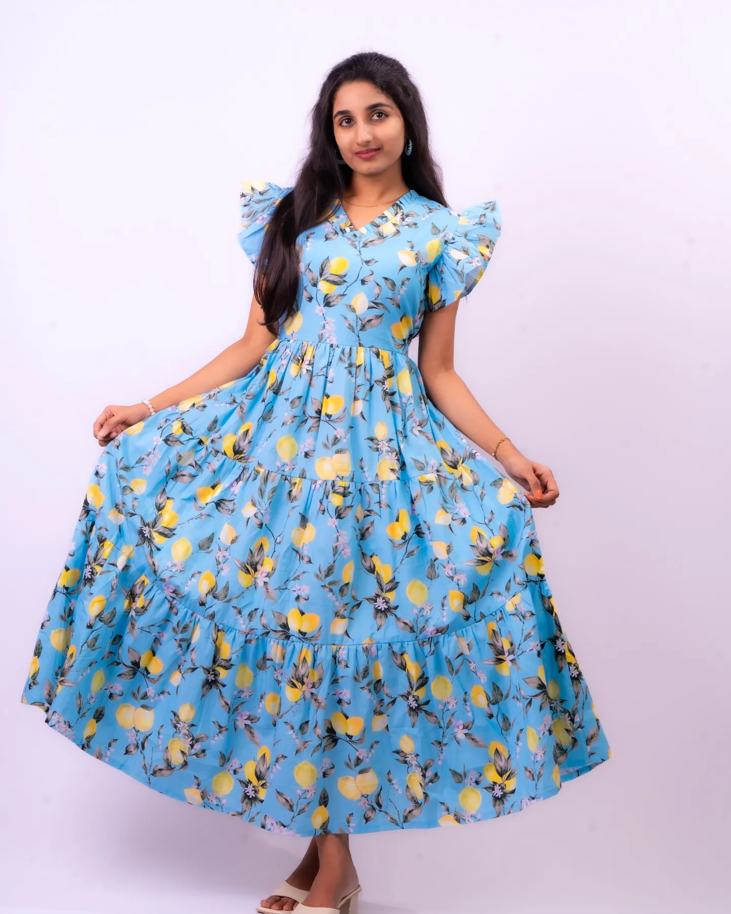 Normal cotton maxi - Citron - Image 6