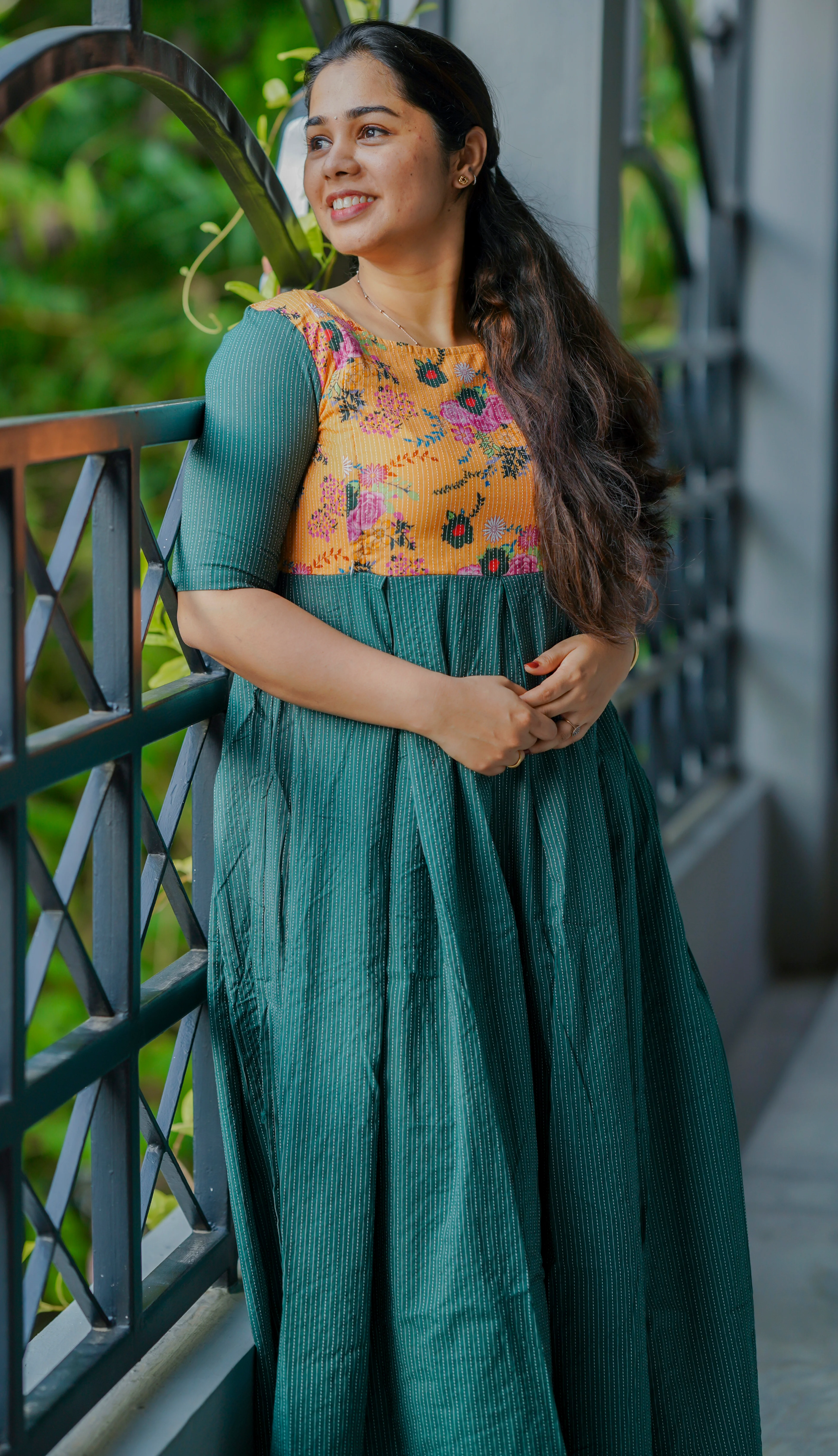 Maternity Maxi - Flora
