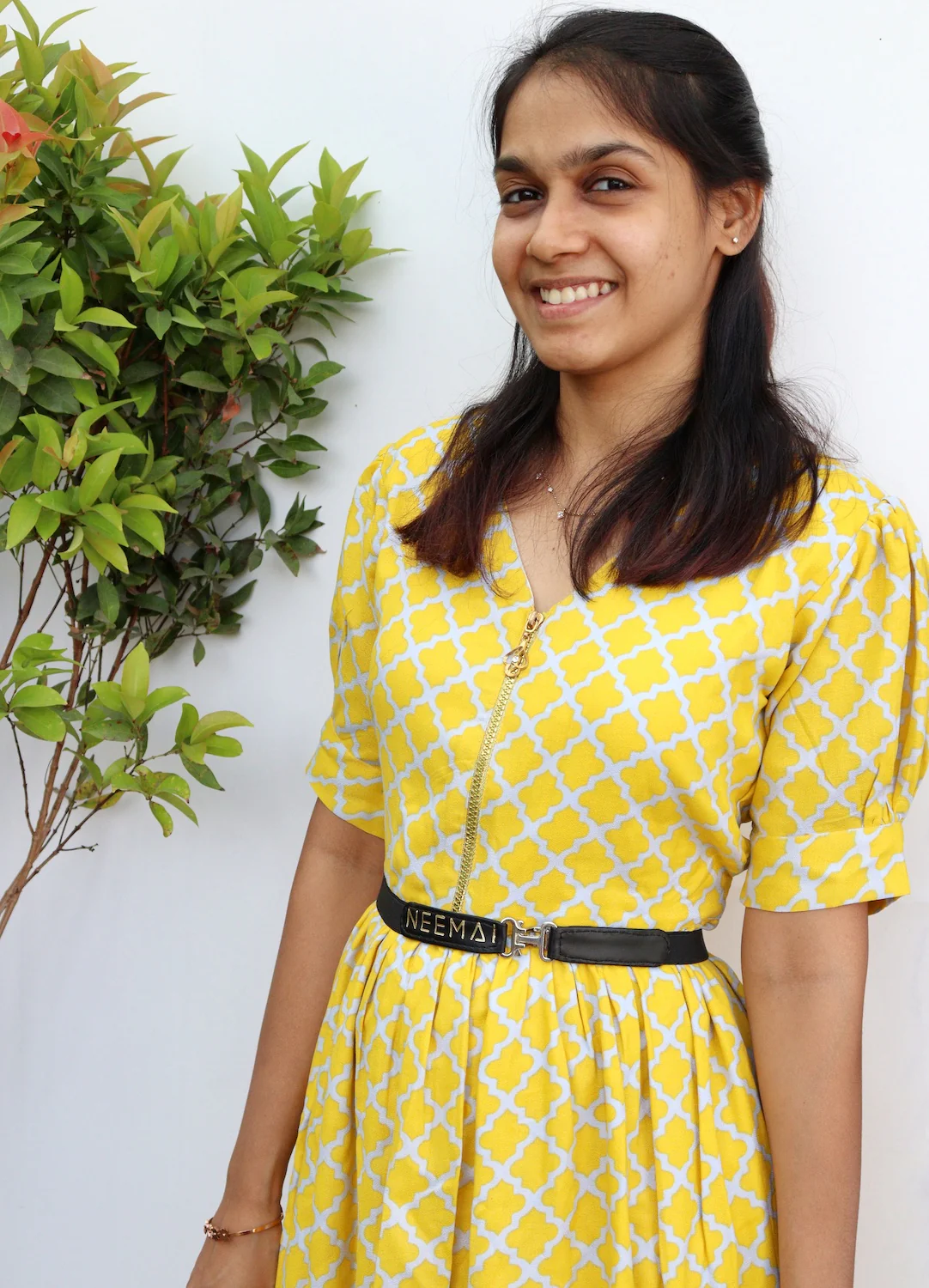 Cream Gold Plus - center zip - with cotton lining
