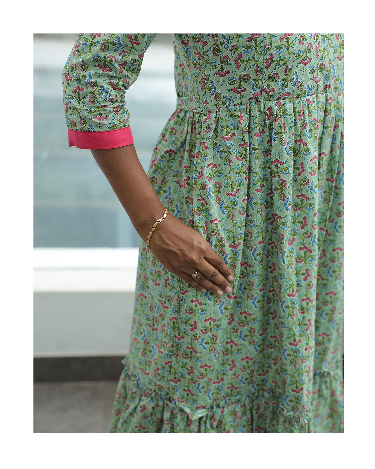 Maternity maxi - Full cotton lining - Double side feeding - Pixie - Image 7