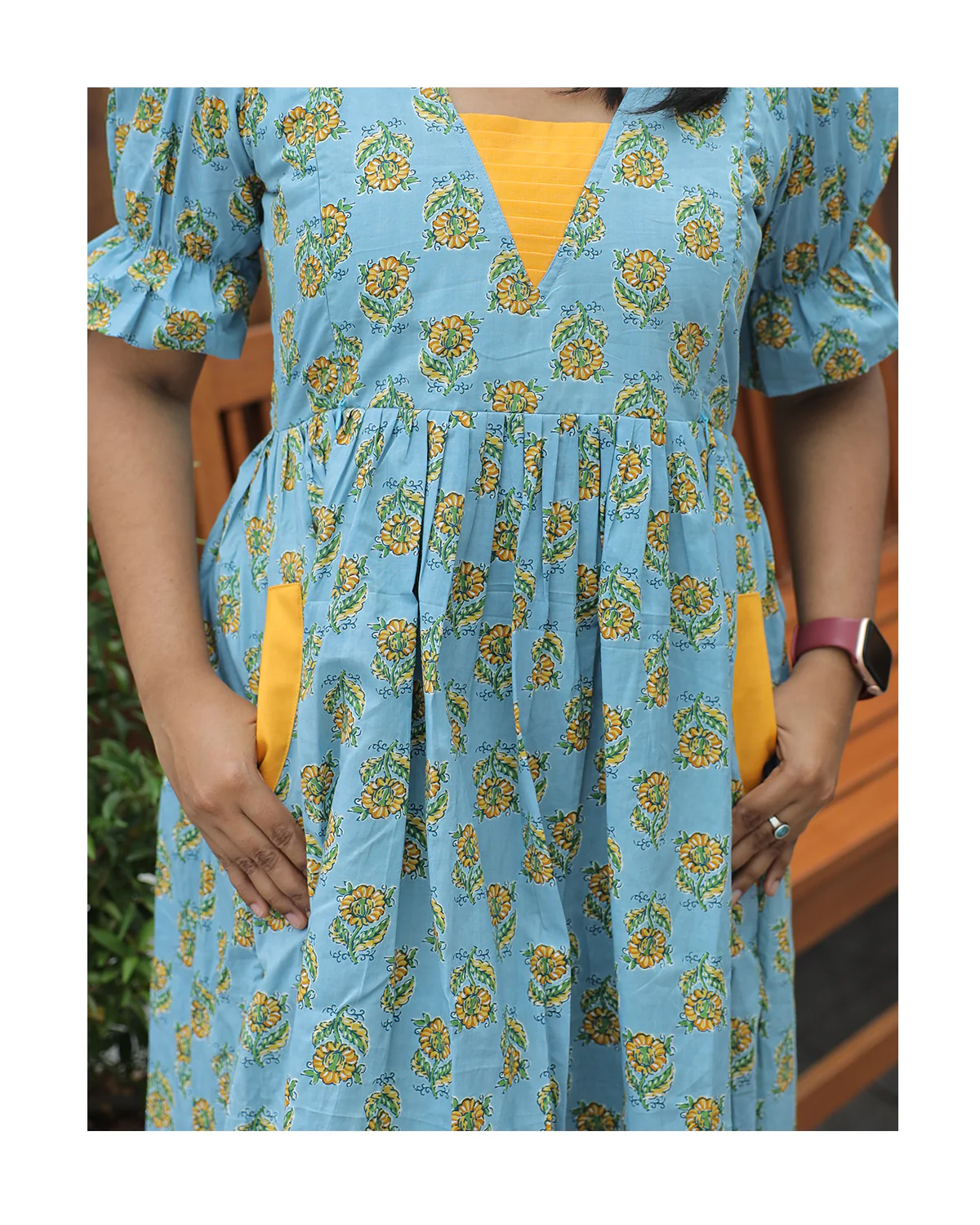 Maternity maxi and gown- Double side zip- Breezy - Image 7