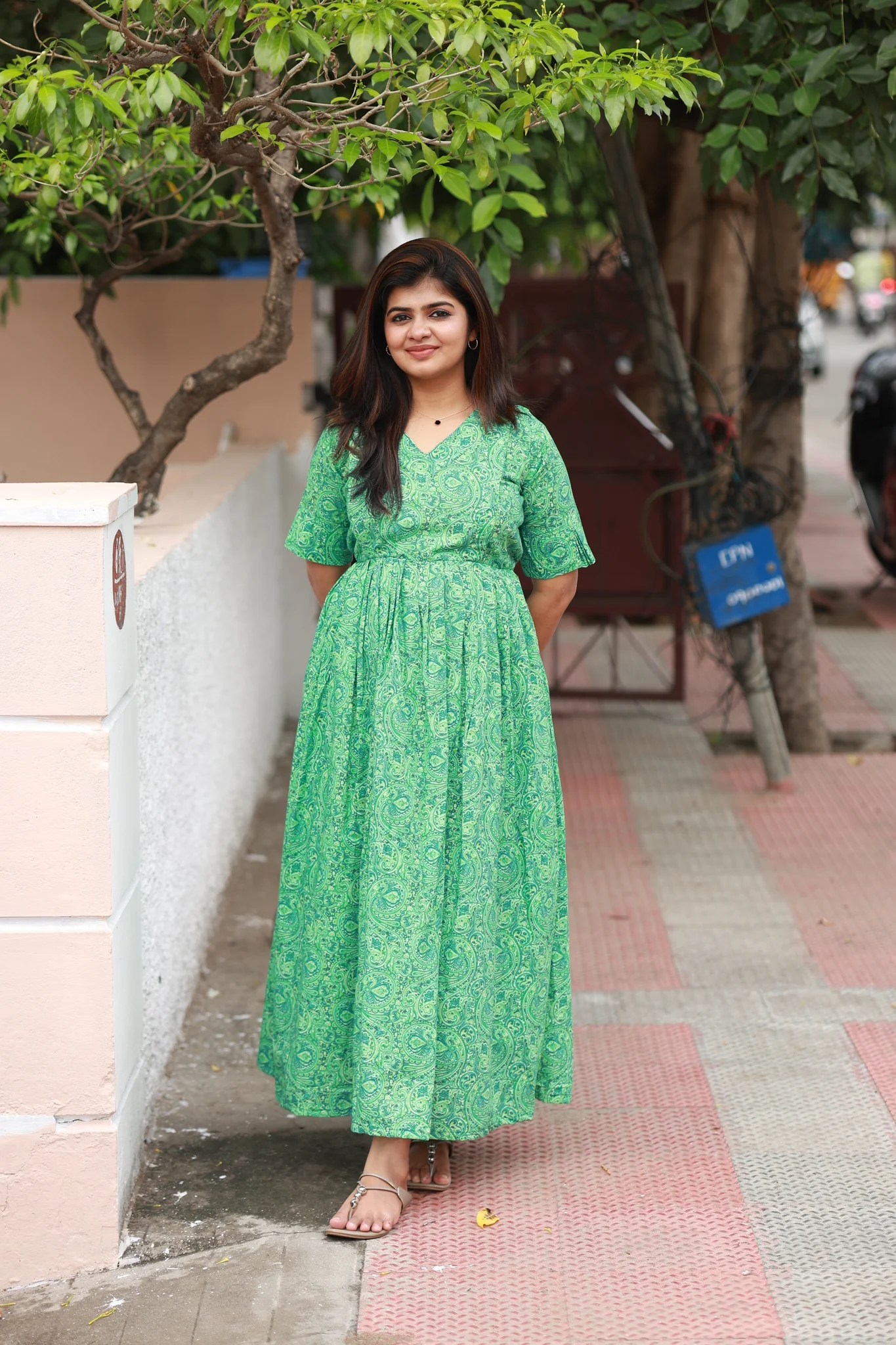 Maternity Maxi/Gown - Parrot