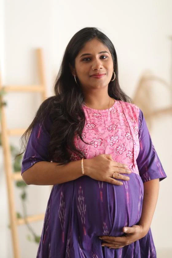 Maternity Maxi - Purple Haze - Image 4