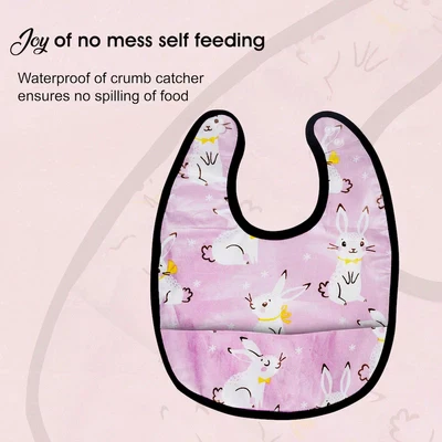 Rabbit Baby Bib - Image 5