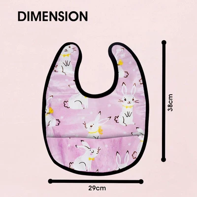Rabbit Baby Bib - Image 6
