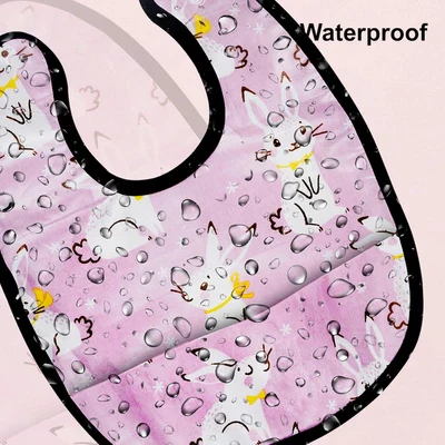 Rabbit Baby Bib - Image 7