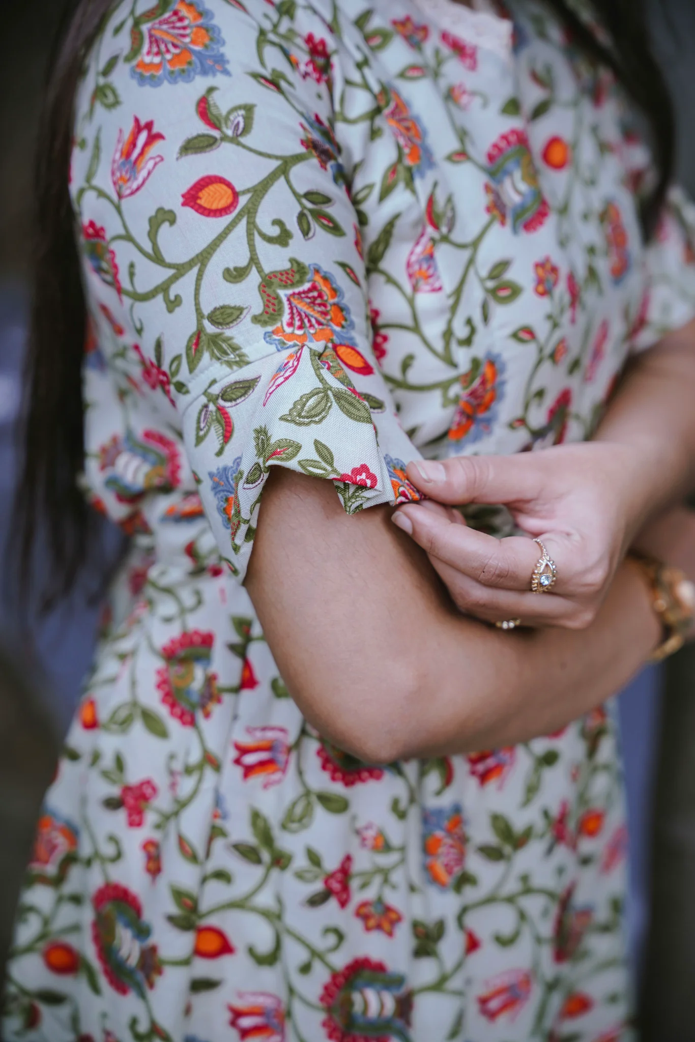 Maternity Gown - Vintage Vine - Image 3
