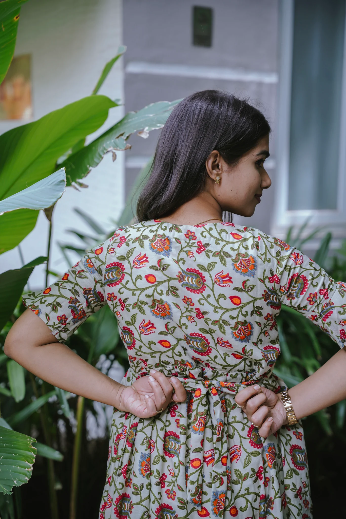 Maternity Gown - Vintage Vine - Image 4