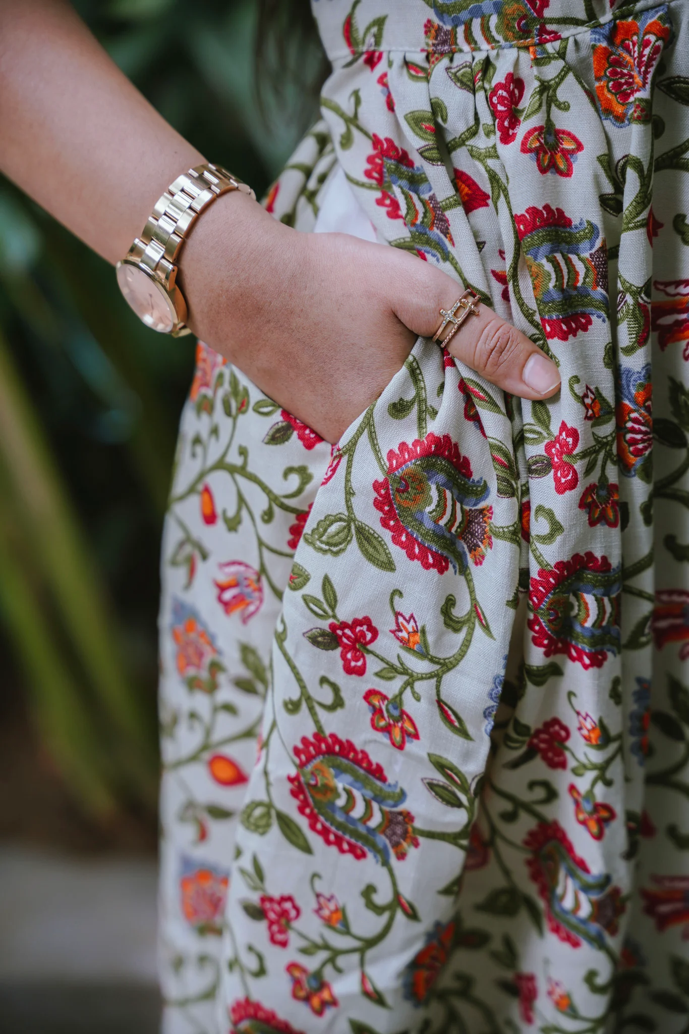 Maternity Gown - Vintage Vine - Image 5